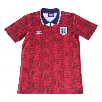 1994-1995 England Away Red Retro Jersey