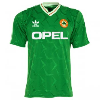 1990 Ireland Home Green Retro Jersey Shirt