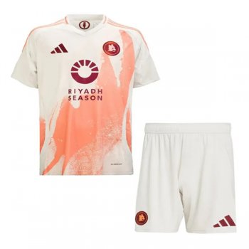 24-25 AS Roma Away Jersey Kids Kit