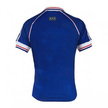 1998 France Home Retro World Cup Final Jersey Shirt